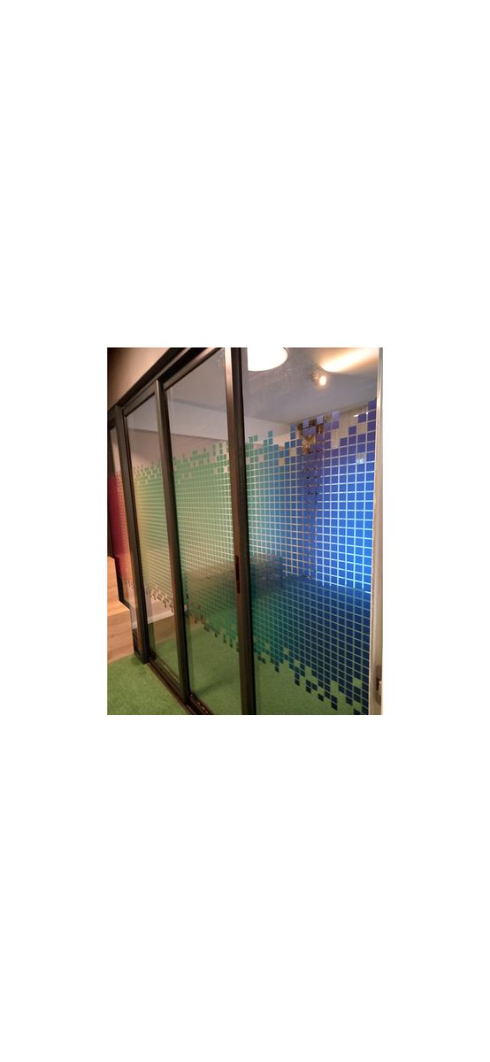 Folie sablare decorativă Spectrum, Folina, imprimeu multicolor - 98x300 cm