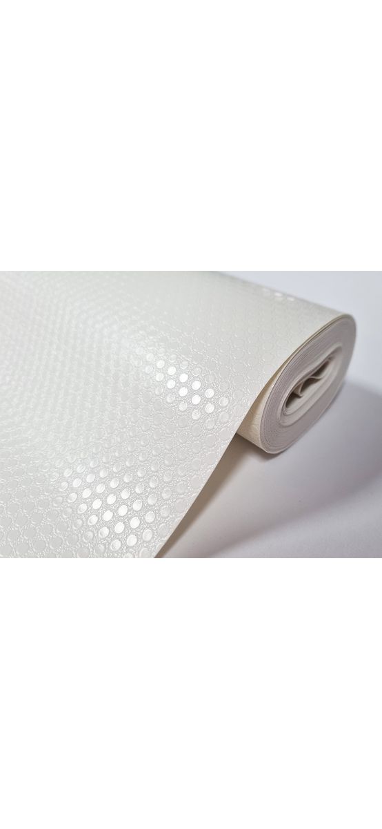 Folie antialunecare sertar, EVA  Protective Mat, material impermeabil alb, rolă de 50 cm x 5 metri