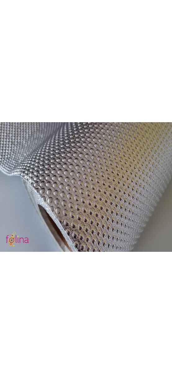Folie protecţie sertar cu aspect metalic argintiu, fără adeziv, material impermeabil, rolă de 45 cm x 10 metri