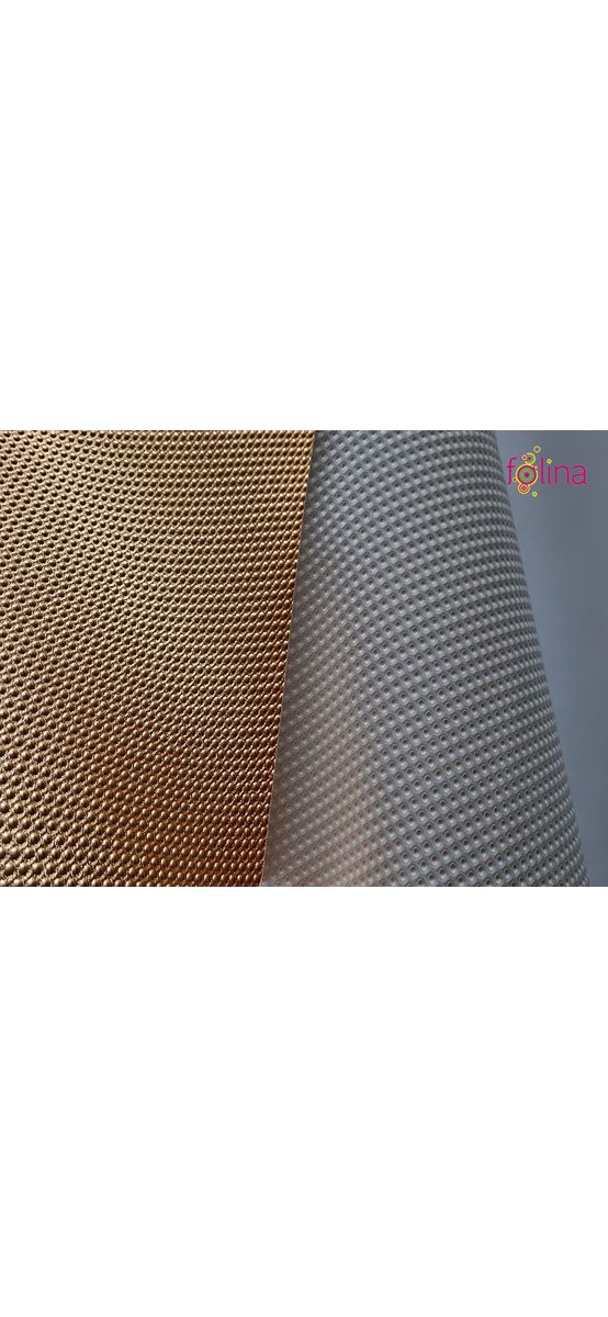 Folie protecţie sertar cu aspect metalic auriu, fără adeziv, material impermeabil, rolă de 45cm x 10 metri