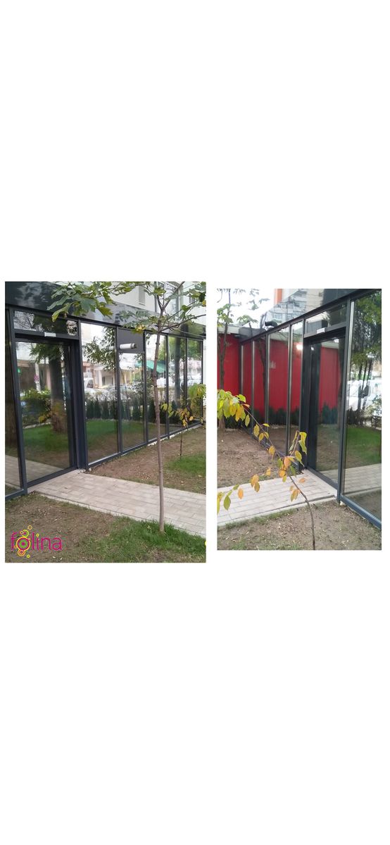 Folie protecție solară reflexivă 80%, Silver 20, efect de oglindă, cu aplicare la exterior, rolă de 60x250 cm