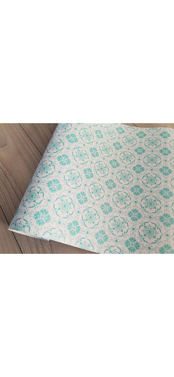 Folie geam autoadezivă Janice, Folina, model elegant, 100 cm lăţime