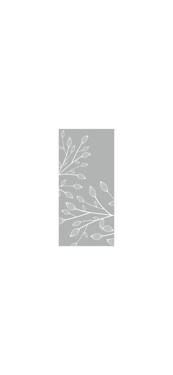 Folie sablare cu model crengi stilizate, Folina, pentru uşi din sticlă, rolă de 100x210 cm