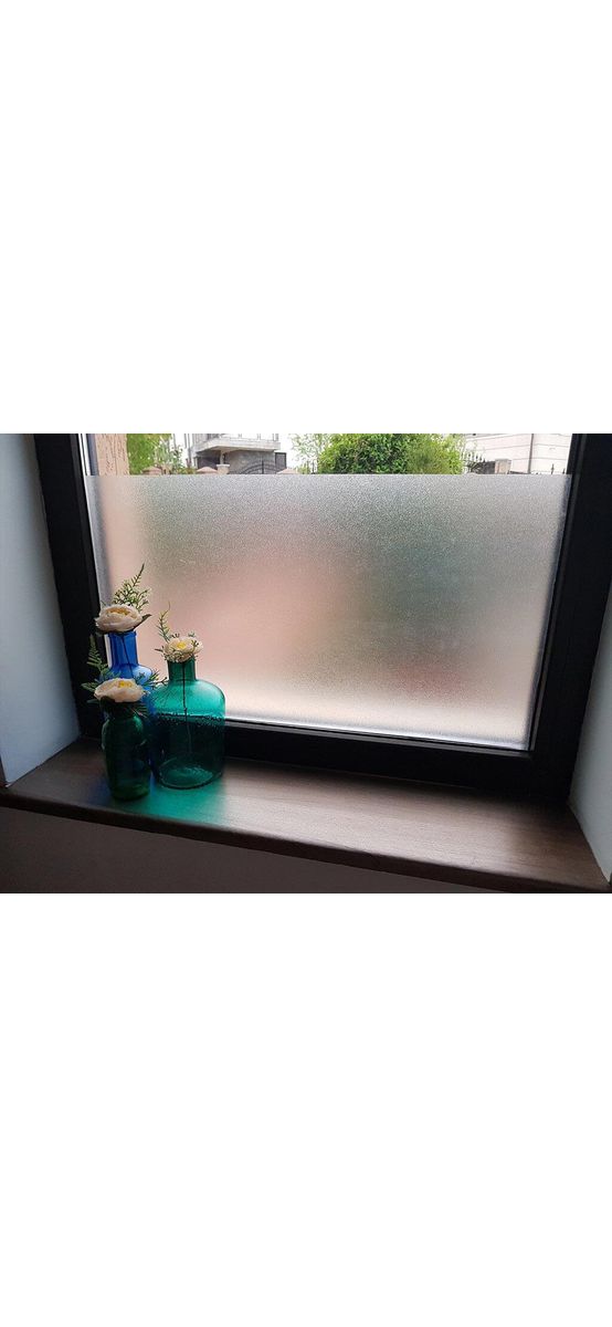 Folie geam sablat Milky, d-c-fix, autoadezivă, translucidă, rolă de 45 cm x 3 metri