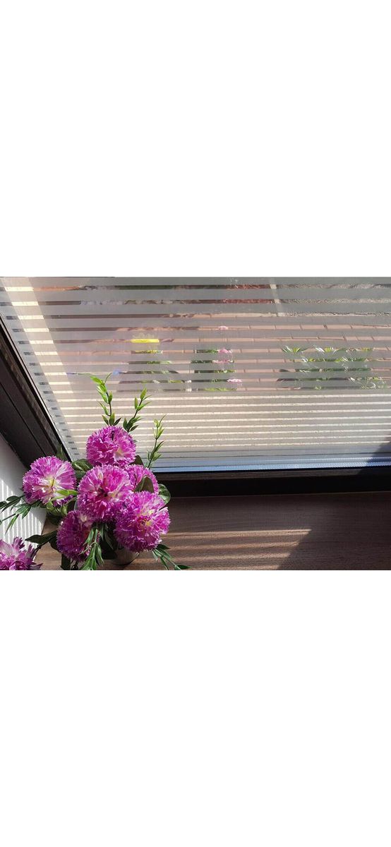 Folie geam autoadezivă Office Iridium Silver, Folina, transparenta cu  dungi argintii, 152 cm lăţime