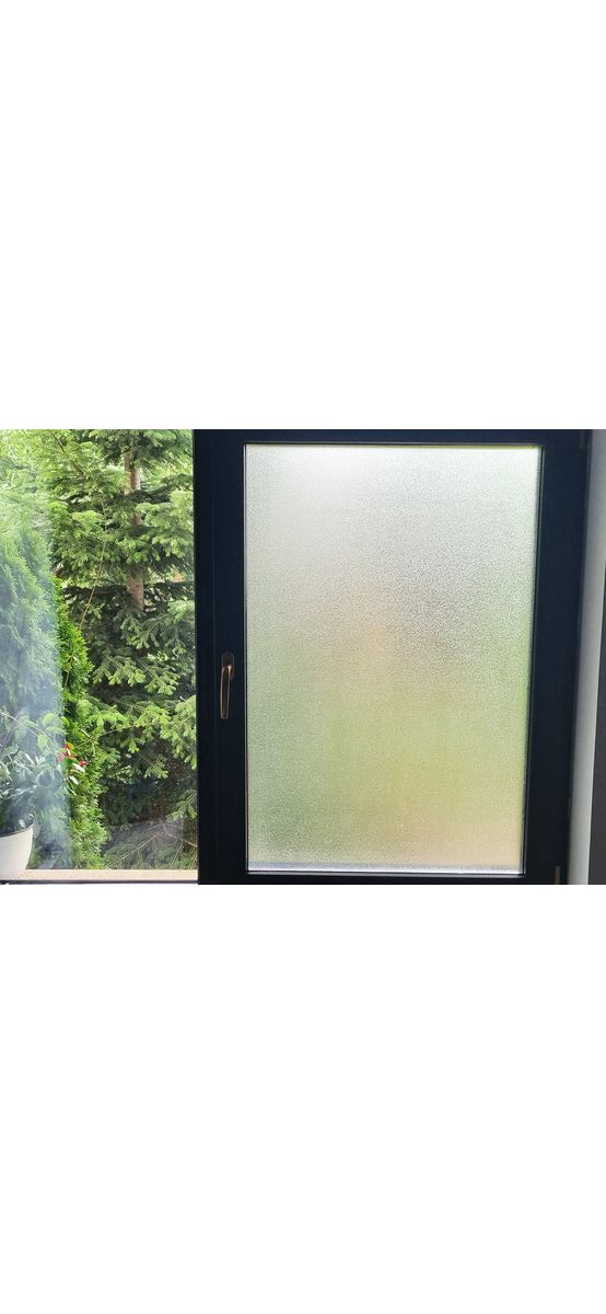 Folie geam autoadezivă cu efect de sablare, Kointec DW19, translucidă, 123 cm lăţime