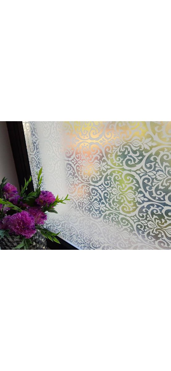Folie geam autoadezivă Alba, Alkor, imprimeu clasic,rolă de 67x100 cm