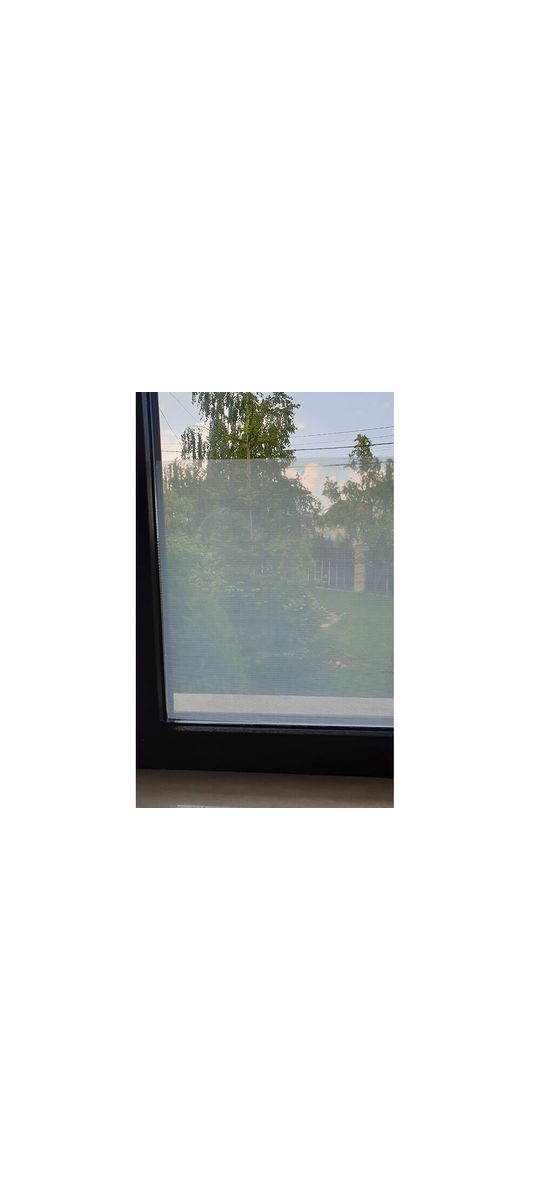 Folie geam autoadezivă Office Deco, Folina, transparenta cu puncte, albe, rola de 152x350 cm