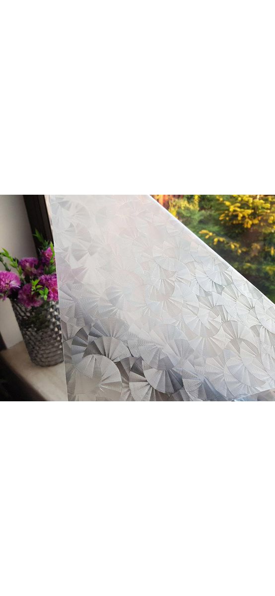 Folie geam autoadezivă, d-c-fix Eis, sablare translucidă, rolă de 45 cm x 3metri