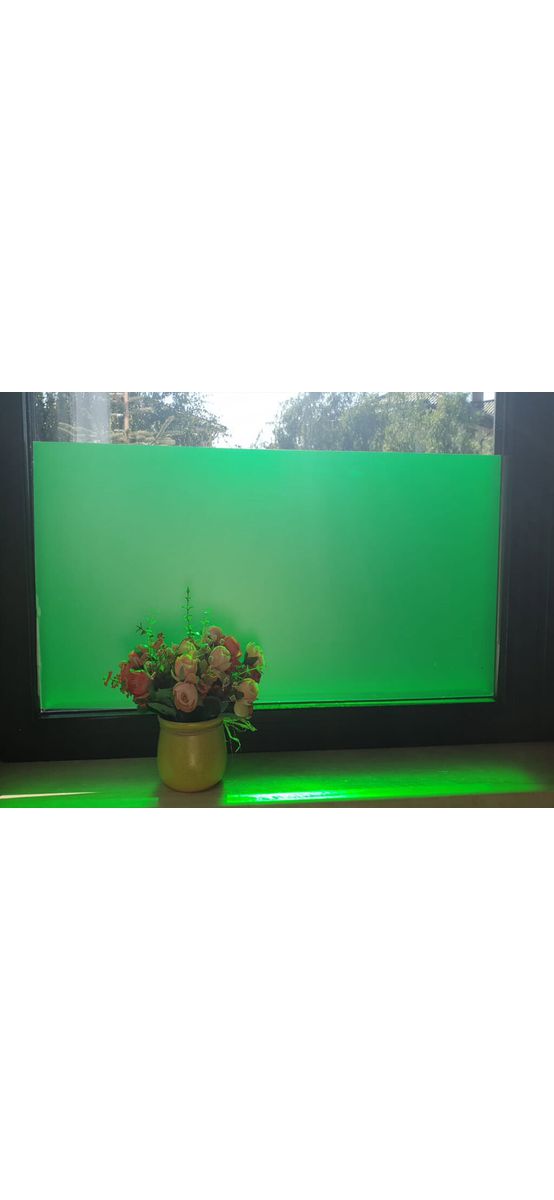Folie geam sablat ColourEtched, Aslan, uni, verde, lățime 122 cm