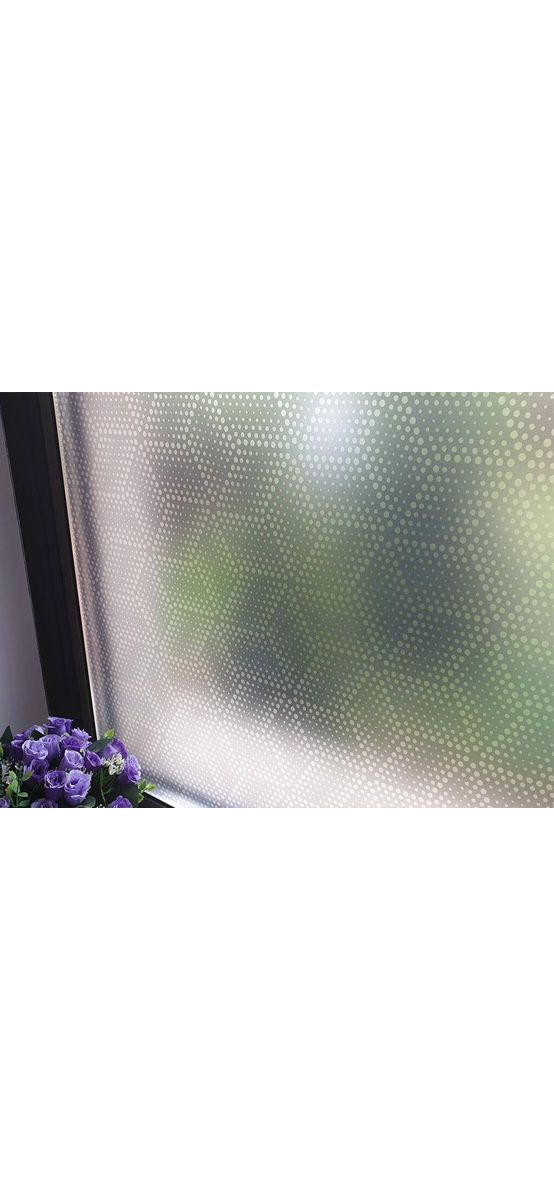 Folie geam autoadezivă Verso, Folina, model geometric gri, 100 cm lăţime