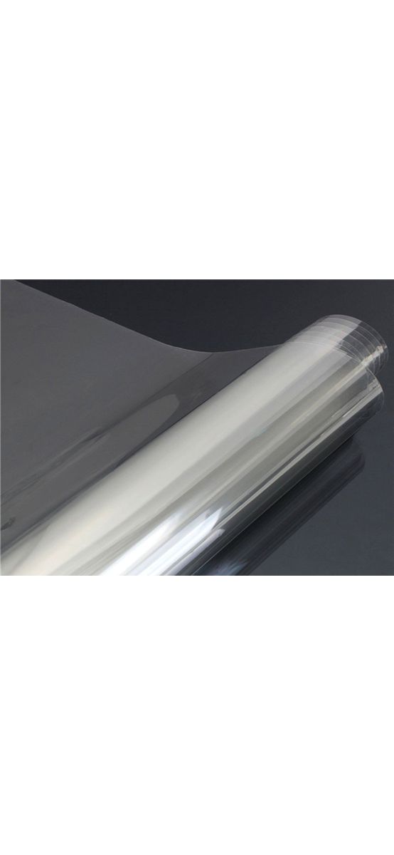 Folie transparentă autoadezivă, pentru securizarea sticlei, grosime de 100 microni, lățime 152 cm