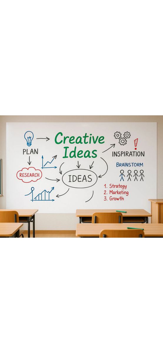 Folie tablă de scris cu marker Whiteboard X-Film, autoadezivă, 126 cm lățime – vânzare la metru liniar