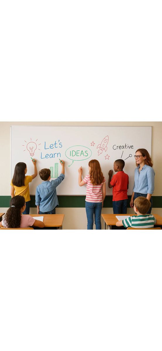 Autocolant tablă de scris cu marker Whiteboard, X-Film, rolă de 126x200 cm, cu set markere colorate