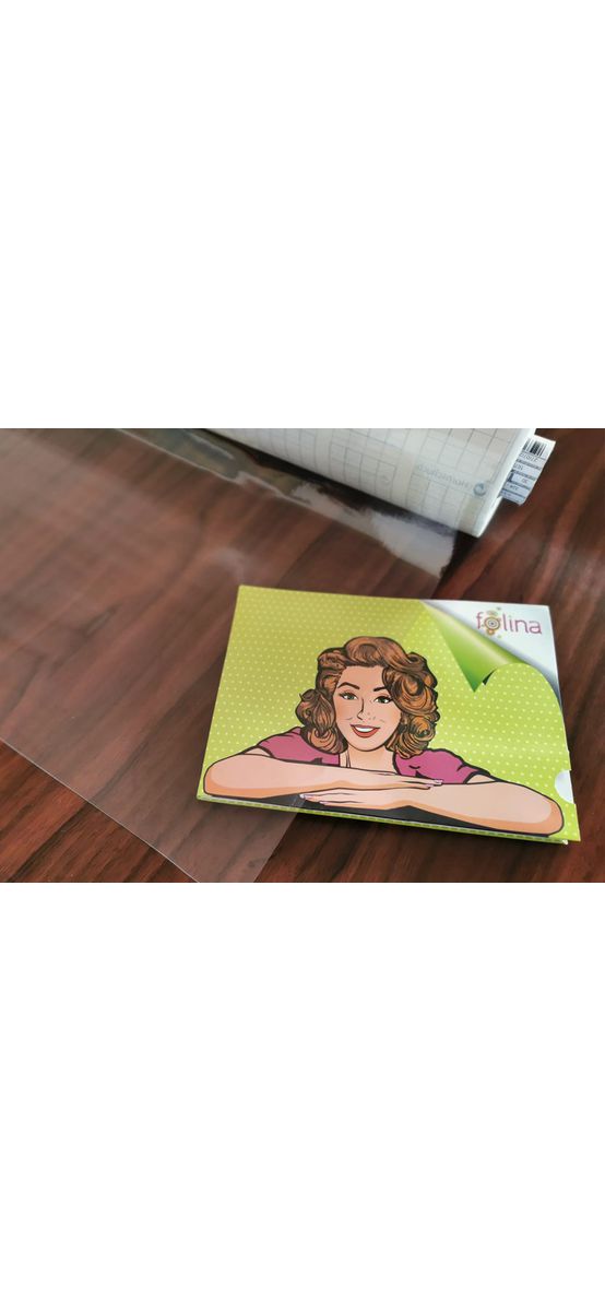 Folie transparentă protecţie mobilă Glasklar Murano, d-c-fix, fără adeziv, 0,3 mm grosime - 160 cm lăţime