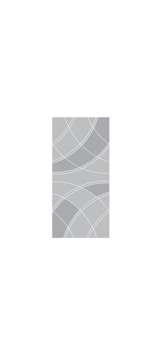 Folie sablare Tomasa, Folina, model geometric gri, pentru uşi din sticlă, rolă de 100x210 cm