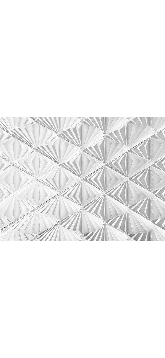 Fototapet 3D Delta, Komar, model geometric gri, dimensiuni 368x254 cm