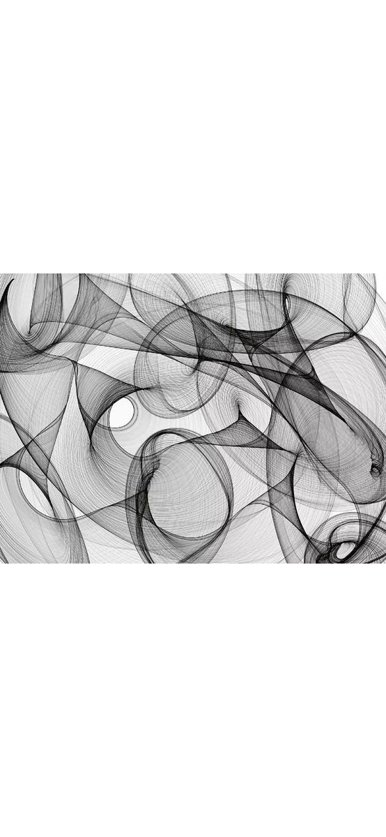 Fototapet autoadeziv, Dimex Pattern Background, alb cu model abstract negru, 375x250 cm