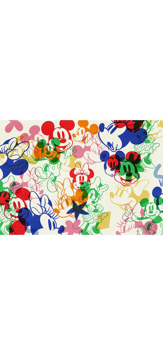 Fototapet cameră copii, Komar Mickey and Minnie mixture, 400x280 cm