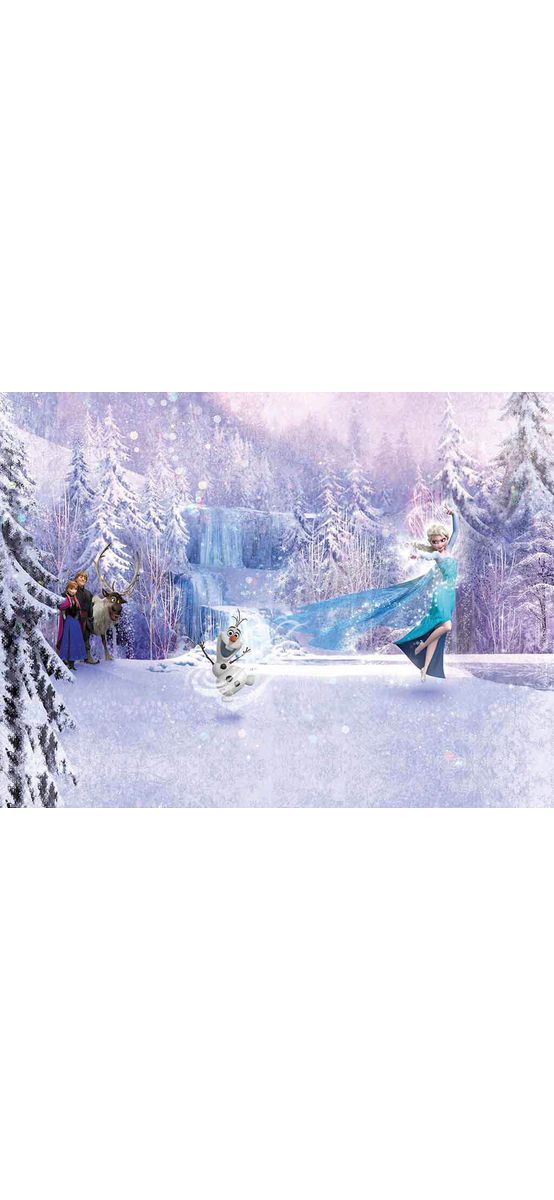 Fototapet Frozen Forest, Komar, pentru copii, multicolor-368x254 cm