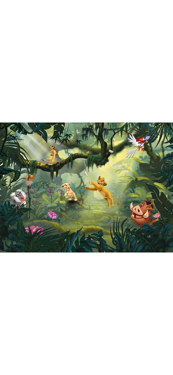 Fototapet cameră copii Regele Leu, Komar, multicolor, 350x280 cm