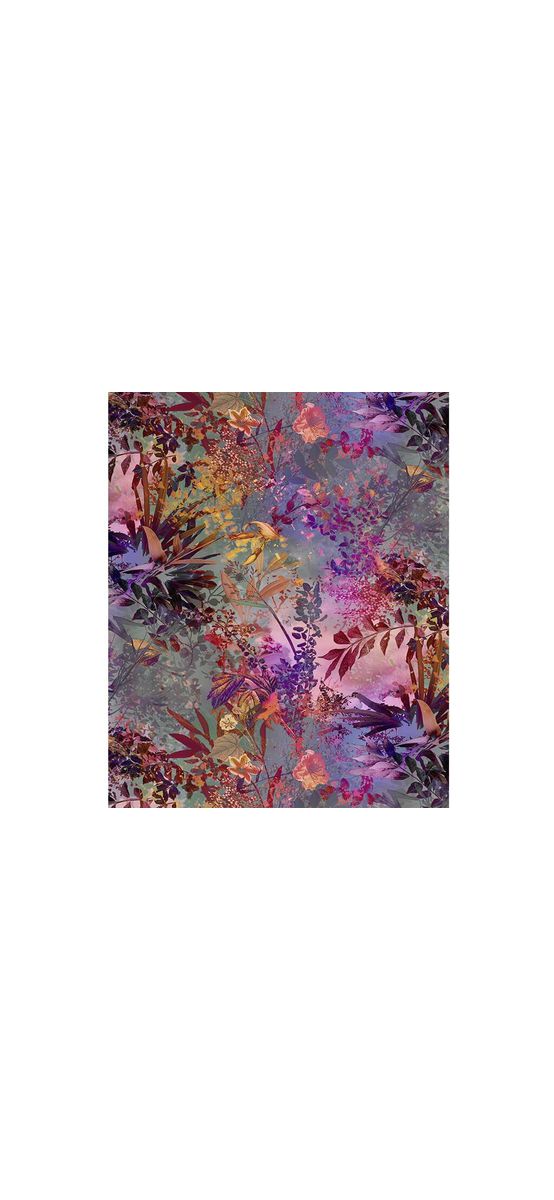 Fototapet floral Wild Garden, Komar, model multicolor, dimensiune fototapet 184x254 cm