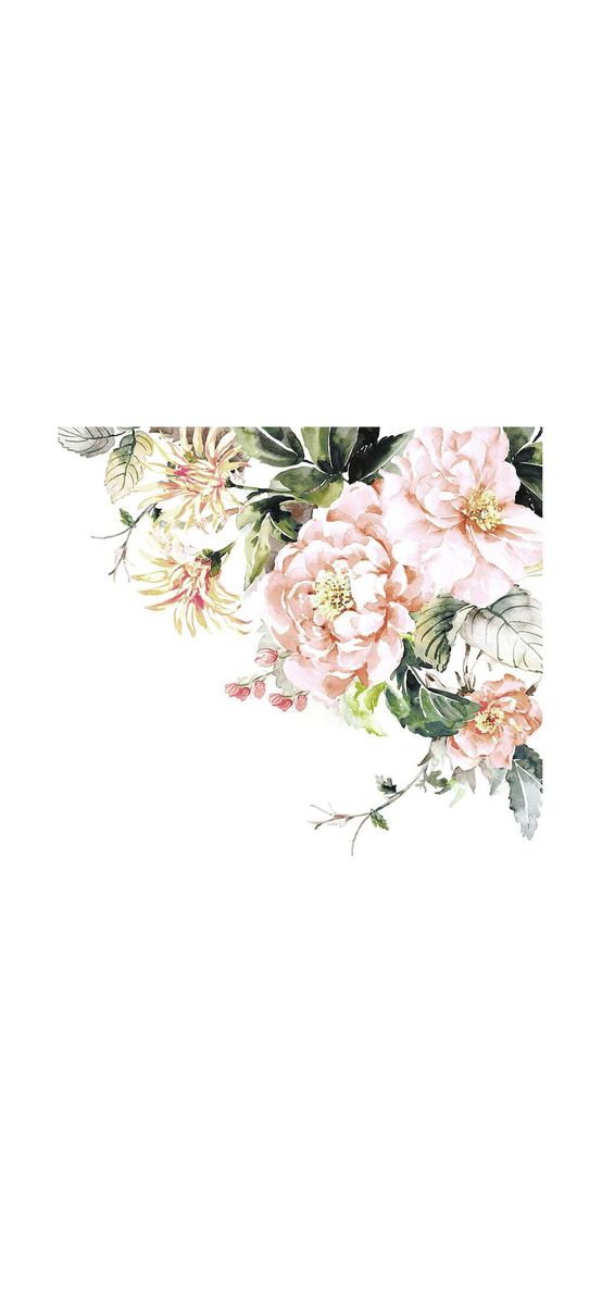 Fototapet floral Nasrin, Komar, print digital, 300x280 cm