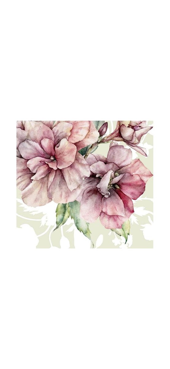Fototapet floral La Flor, Komar, print digital, 300x280 cm