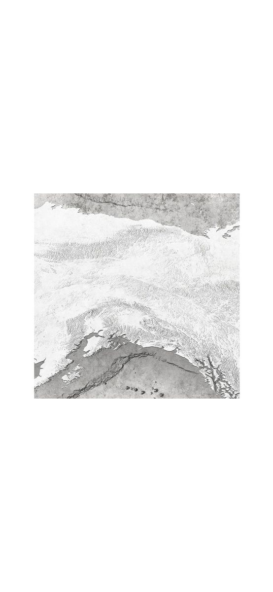 Fototapet harta lumii World relief, Komar, gri, 350x250 cm