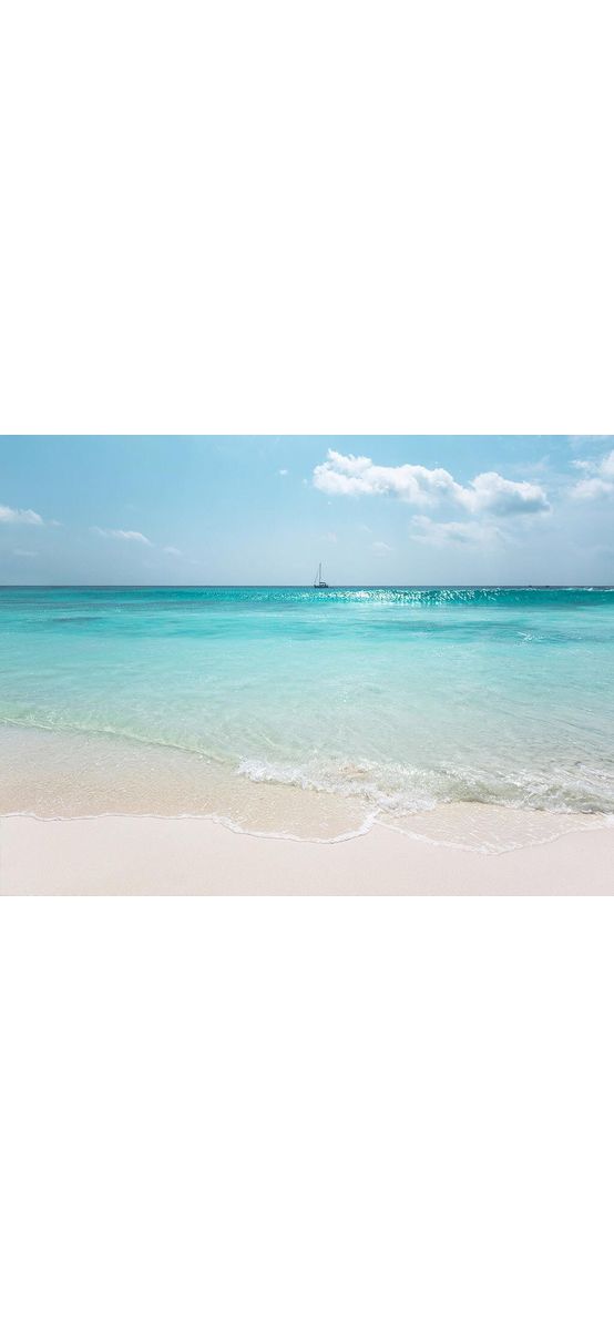 Fototapet peisaj Azur Ocean, Komar, albastru, 400x250 cm