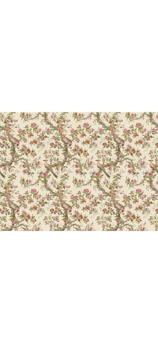 Fototapet floral clasic Heritage, Komar, bej, 400x280 cm