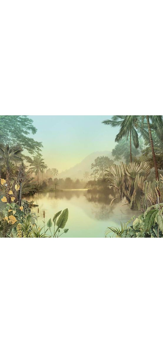 Fototapet peisaj Lac Tropical, Komar, 400x280 cm
