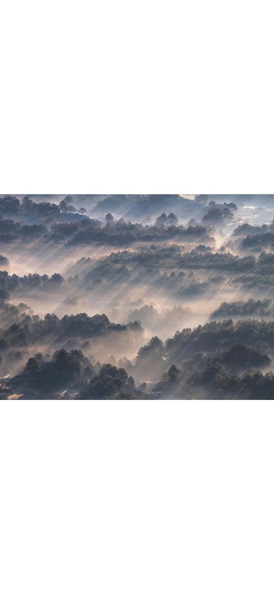 Fototapet peisaj Rays, Komar, multicolor, 300x250 cm