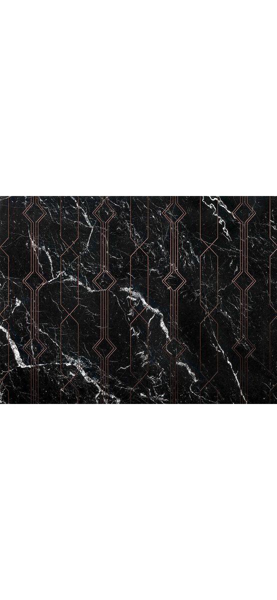 Fototapet Marble Black, Komar, marmură neagră, 400x250 cm