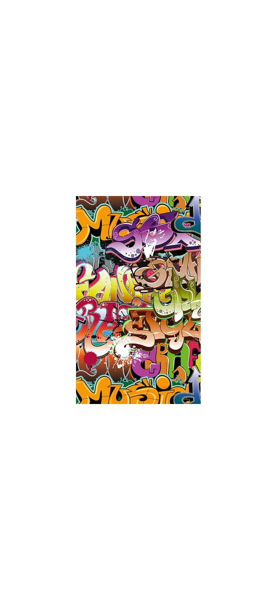 Fototapet cameră tineret Graffiti Art 150x250 cm