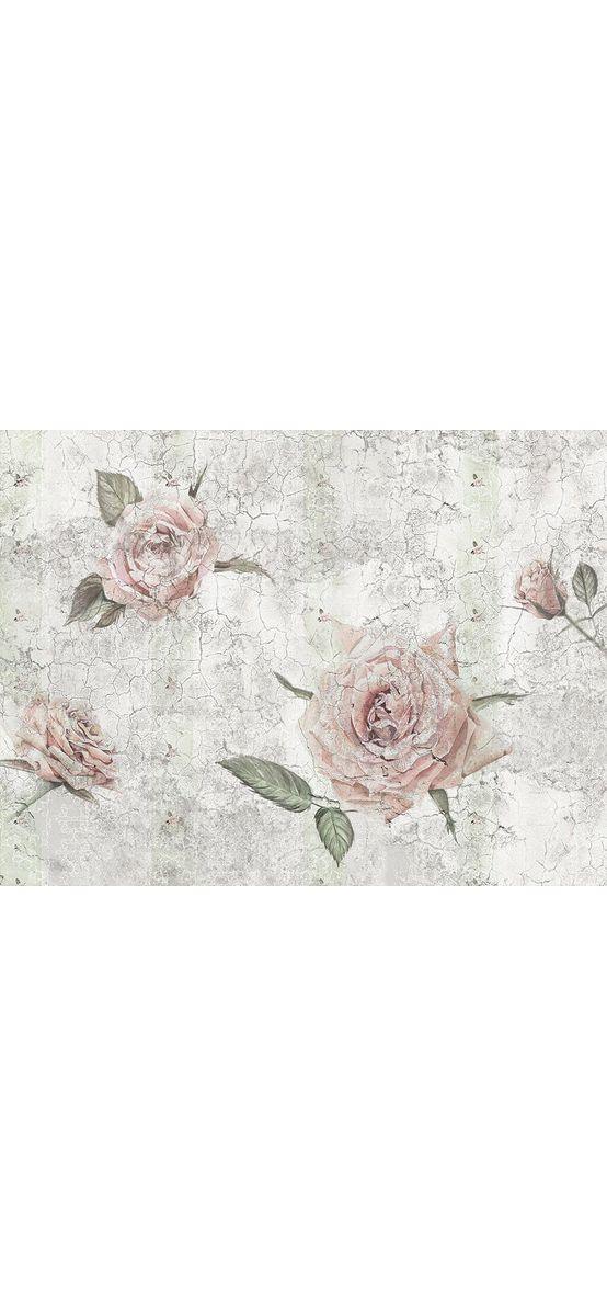Fototapet floral Tantinet, Komar, model vintage, 400x260 cm