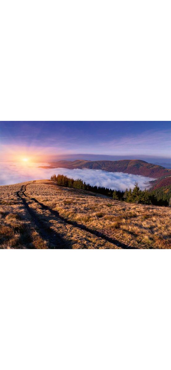 Fototapet peisaj montan, Dimex, Sunrise in mountains, 375x250 cm