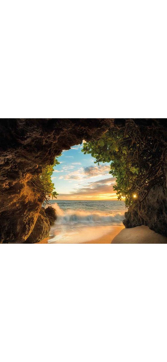 Fototapet Hide Out, Komar, peisaj marin, efect 3D, 368x254 cm