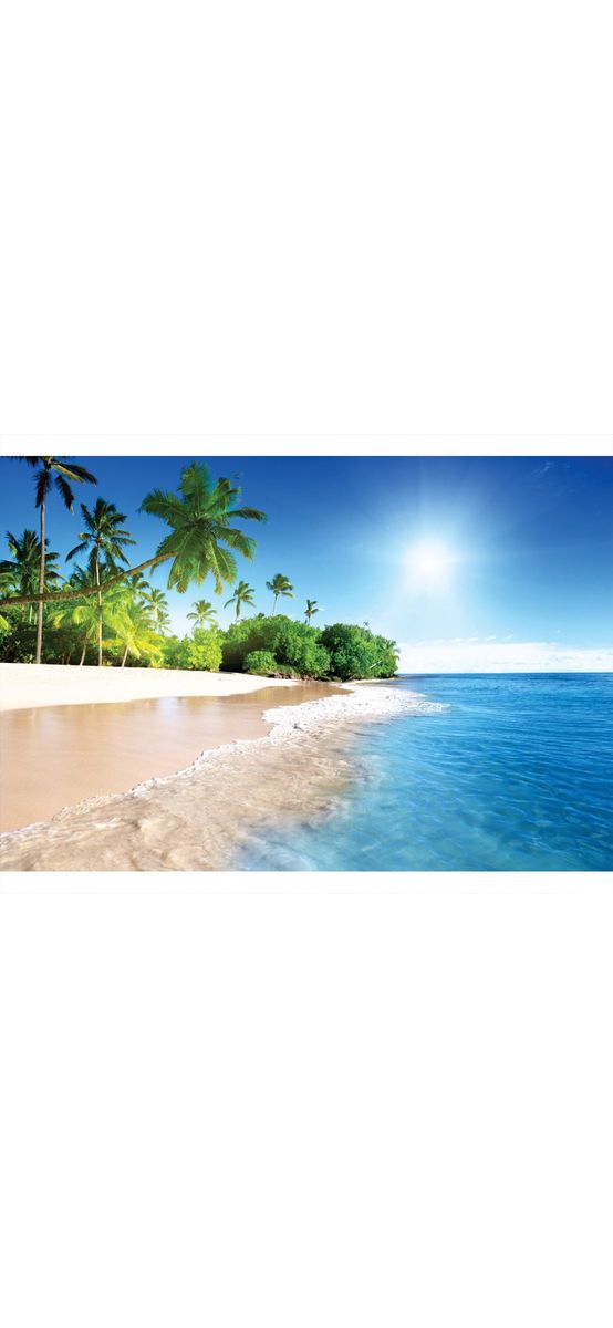 Fototapet peisaj plajă exotică, Caribbean Beach, 400x260 cm
