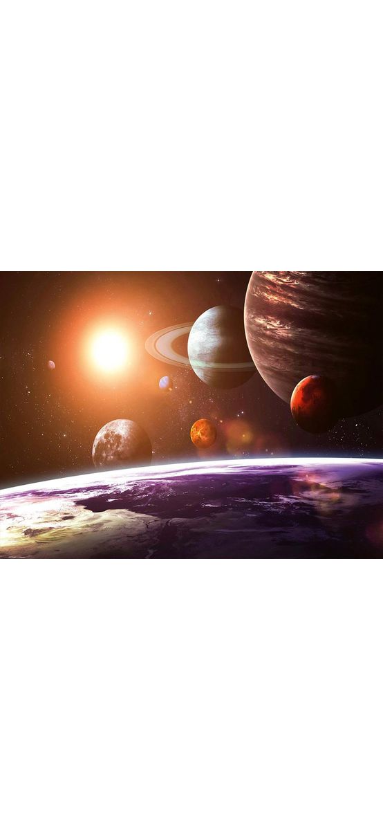 Fototapet sistemul solar, Dimex, planete, 375x250 cm