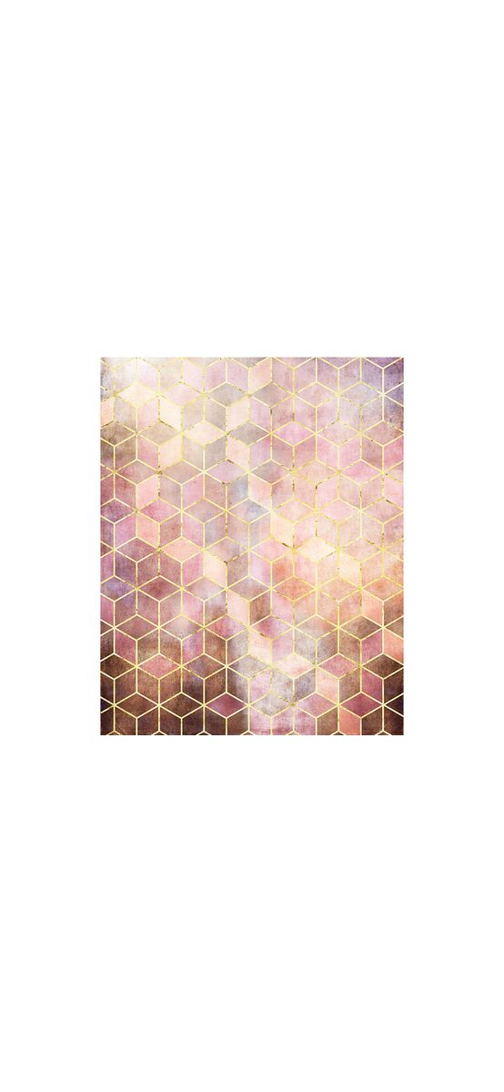 Fototapet Mosaik Rossa, Komar, model geometric roz, 200x250 cm