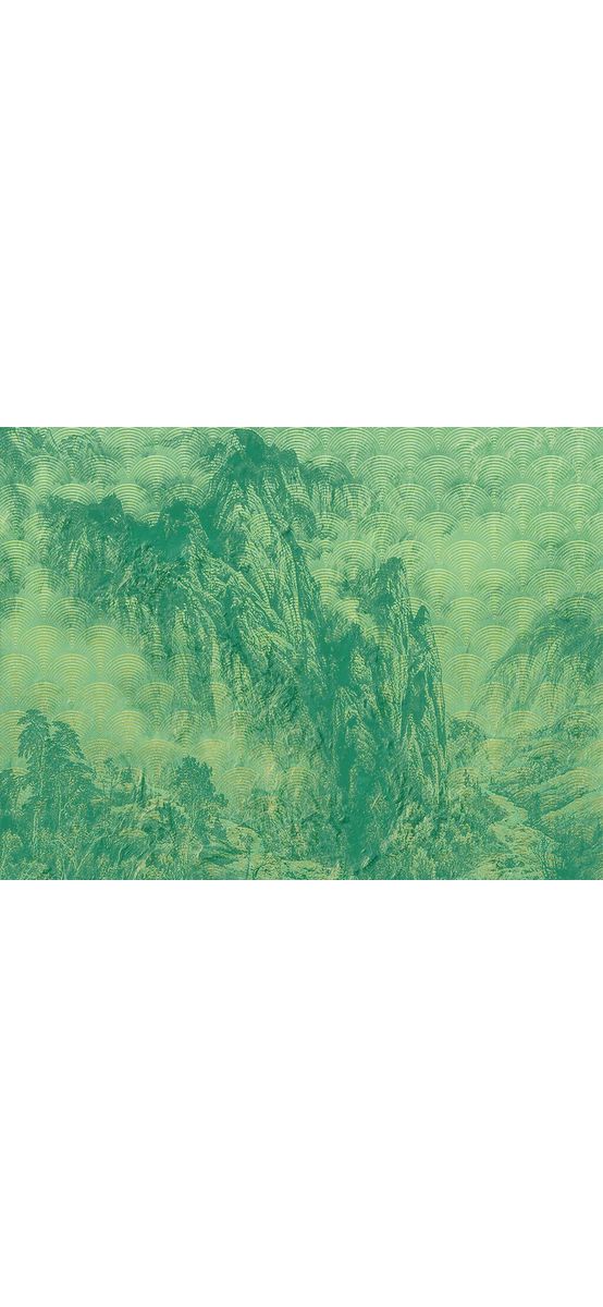 Fototapet Montagnes, Komar, peisaj abstract, 400x280 cm