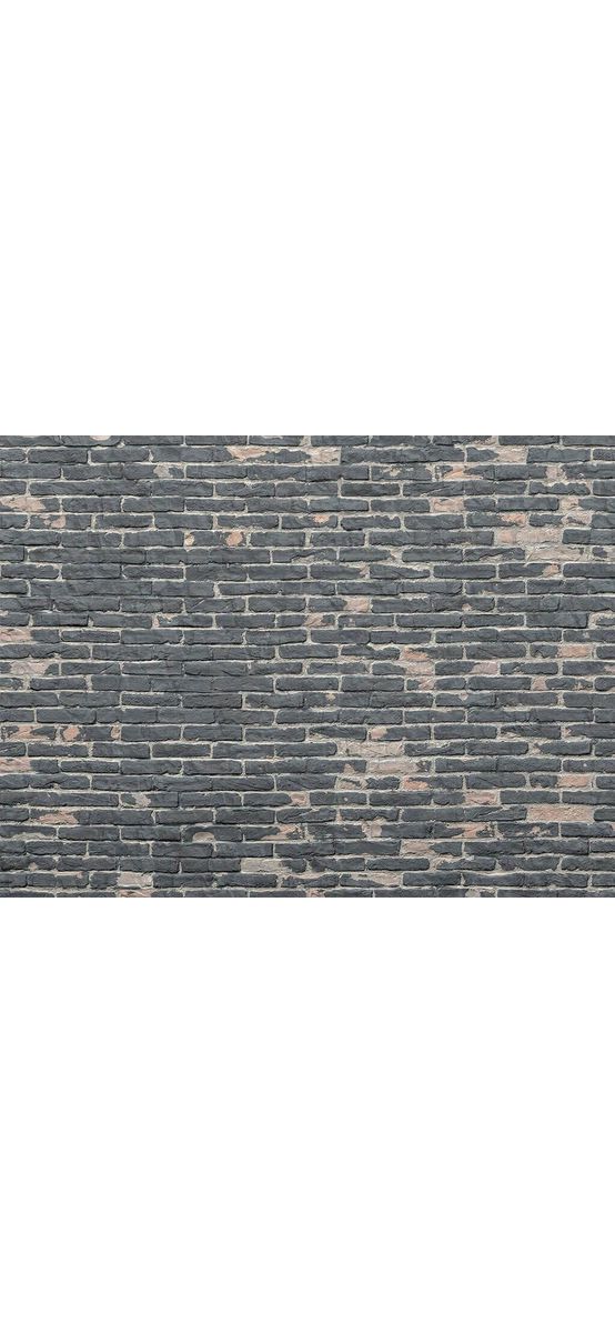 Fototapet zid cărămidă Painted Bricks, Komar, culoare gri, dimensiune fototapet 368x248 cm