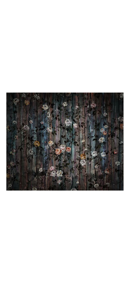 Fototapet floral, Komar Grande Giardino, pe suport vlies, 300x250 cm