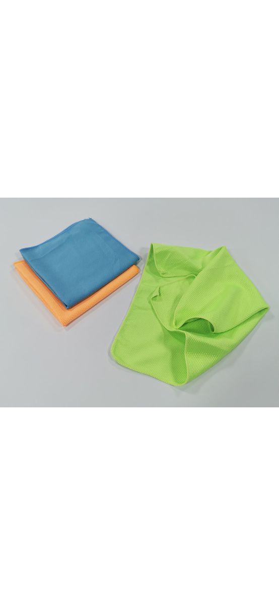 Set 3 lavete microfibră uz general, Folina, 30x40 cm