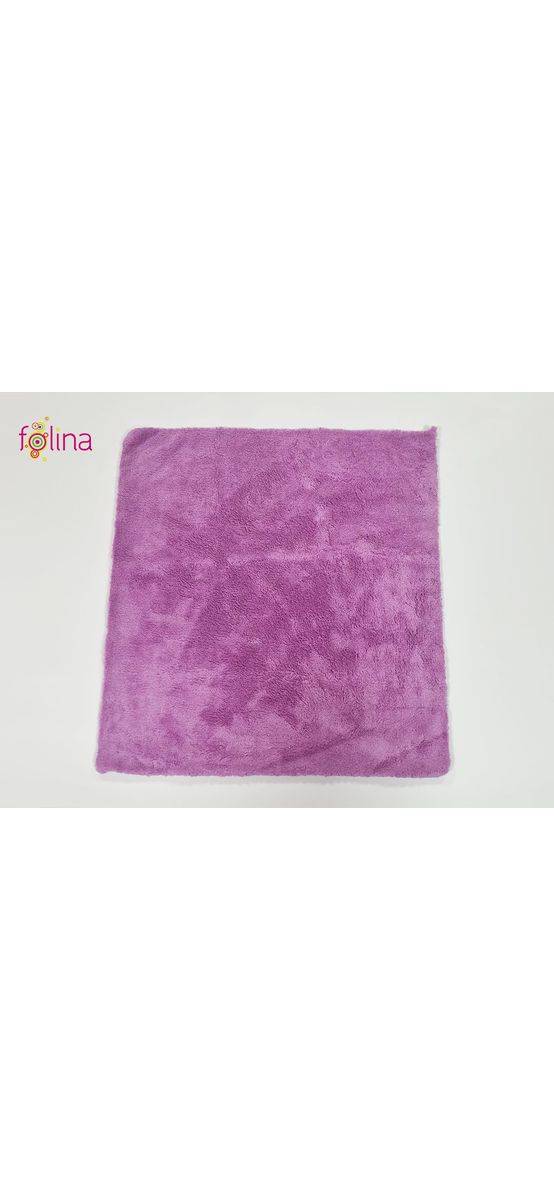 Set 3 lavete microfibră pentru praf, Folina LVT57 mov, 40x40 cm
