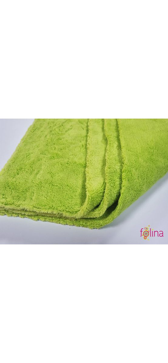 Set 3 lavete microfibră pentru praf, Folina LVT57 verde lime, 40x40 cm