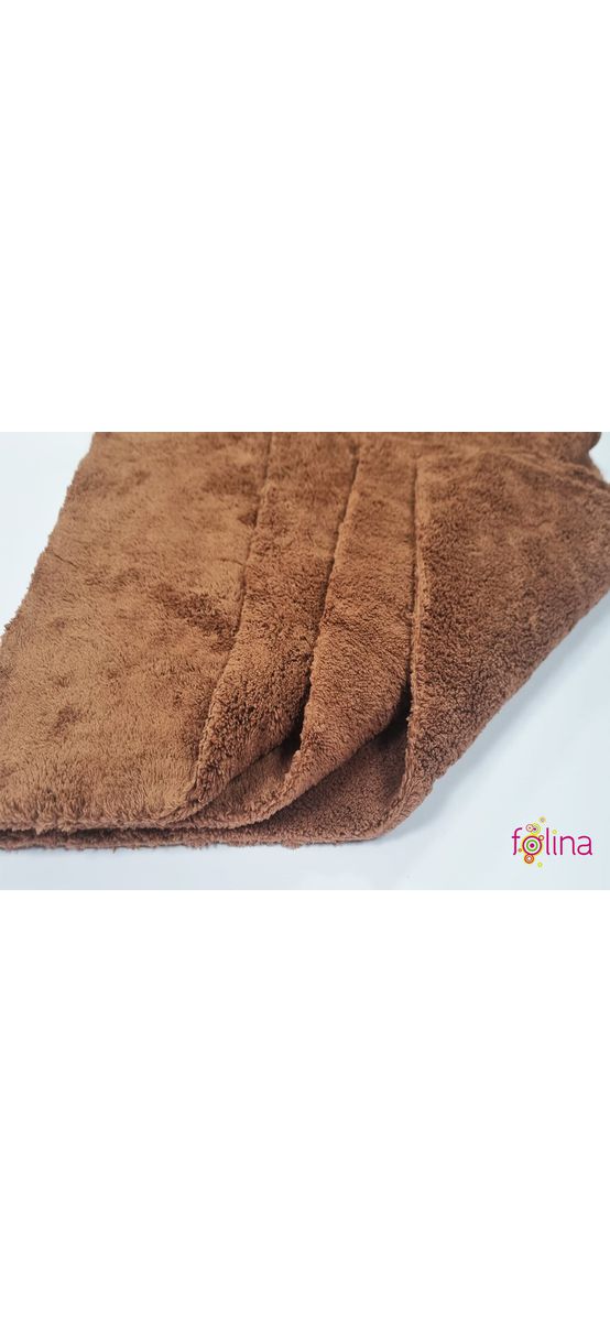 Set 3 lavete microfibră pentru praf, Folina LVT57 maro, 40x40 cm
