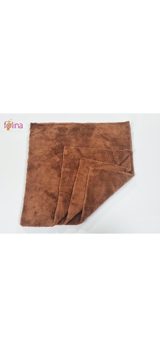 Set 3 lavete microfibră pentru praf, Folina LVT57 maro, 40x40 cm