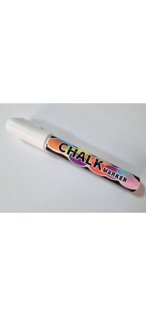 Marker cretă lichidă albă
